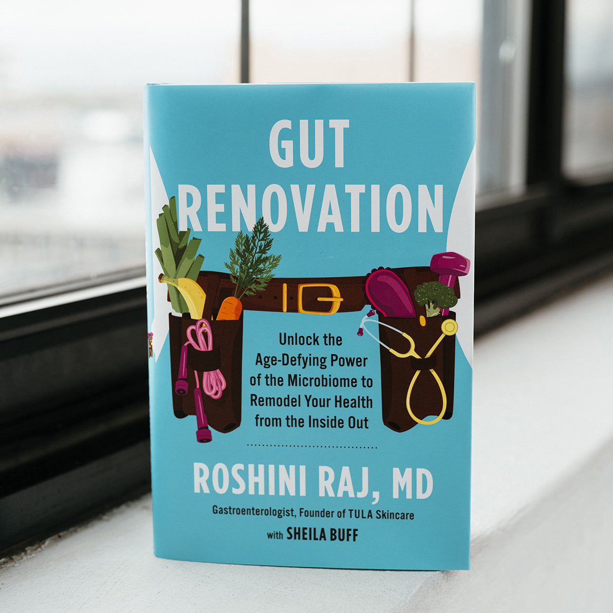 Gut Renovation book by author and cofounder of YayDay, Dr. Roshini Raj
